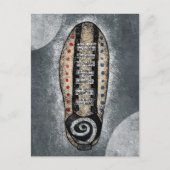 Bowling Shoe Postcard Postkarte (Vorderseite)