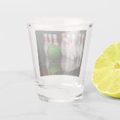 Bowling Shot Glass Schnapsglas (Rückseite)