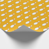 Bowling Skittle Pattern Geschenkpapier (Ecke)