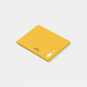 Bowling Skittle Personalize Post-it Klebezettel (angewinkelt)