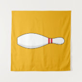 Bowling Skittle Wandteppich (Vorderseite (Horizontal))