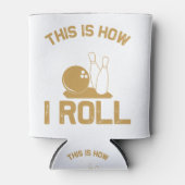 Bowling So rolle ich Dosenkühler (Vorderseite)