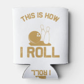 Bowling So rolle ich Dosenkühler (Rückseite)