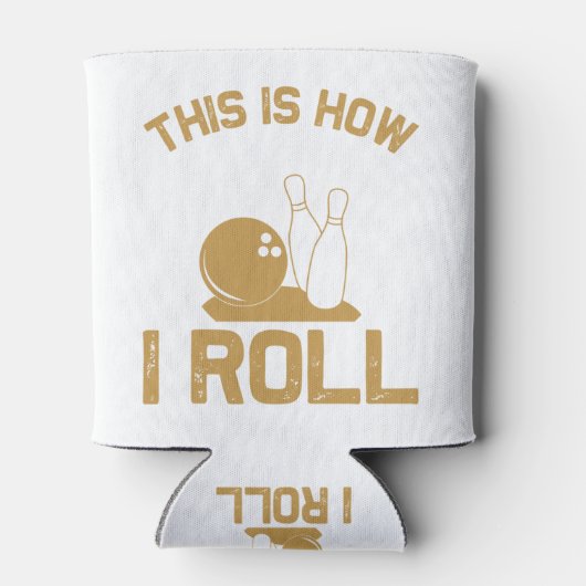 Bowling So rolle ich Dosenkühler (Rückseite)