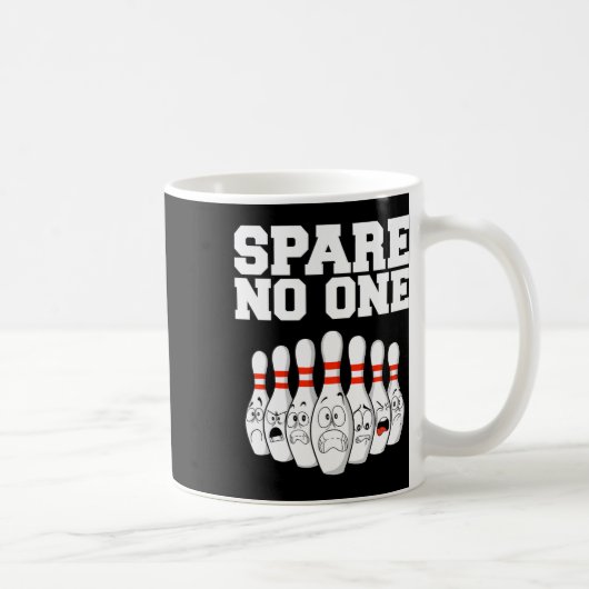 Bowling Spare Niemand Kaffeetasse (Rechts)