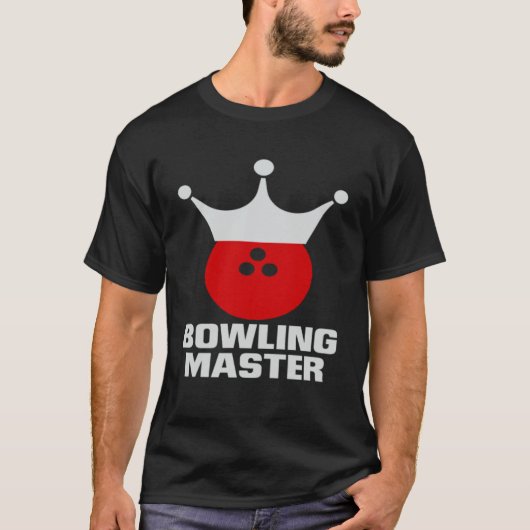 Bowling Spare Strike Button Bowling Alley 2 T-Shirt (Vorderseite)