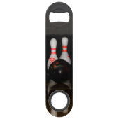 Bowling Speed Flaschenöffner (Vorderseite)