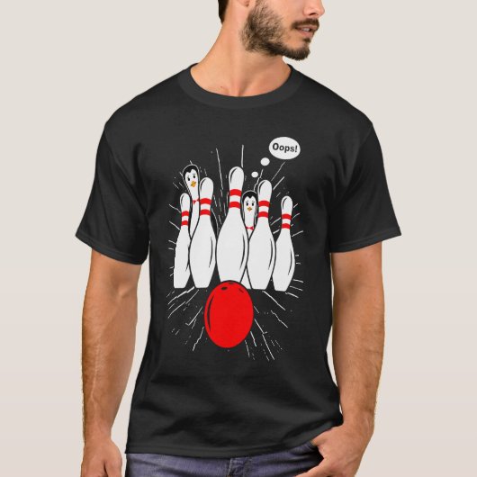 Bowling Spieler Bowler Bowling Spiel Bowling 2 T-Shirt (Vorderseite)
