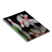 Bowling Spiral Notebook Notizblock (Rechte Seite)