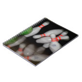 Bowling Spiral Notebook Notizblock (Linke Seite)