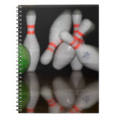 Bowling Spiral Notebook Notizblock (Vorderseite)