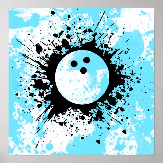 Bowling splatz poster (Vorne)