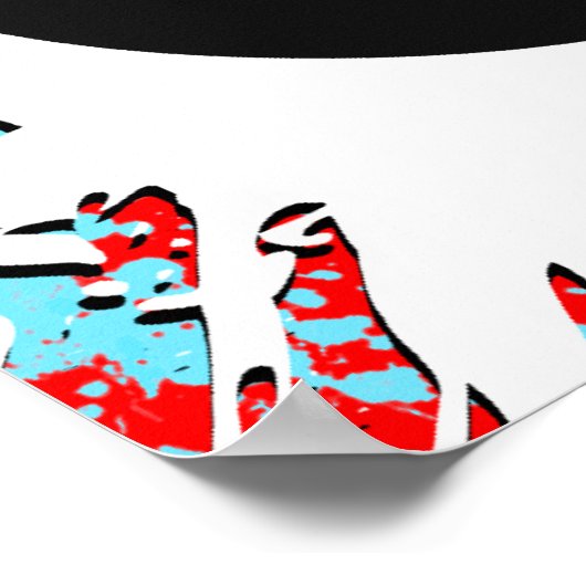 Bowling splatz poster (Ecke)