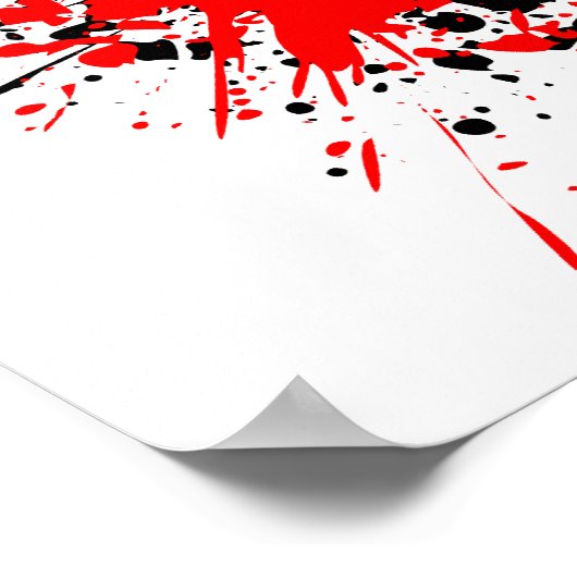 Bowling splatz poster (Ecke)