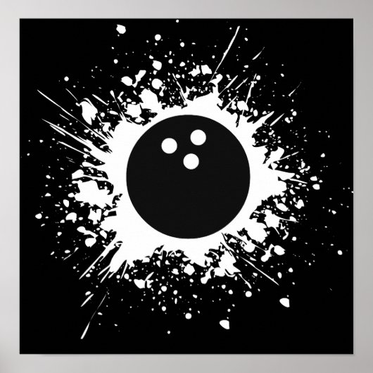 Bowling splatz poster (Vorne)
