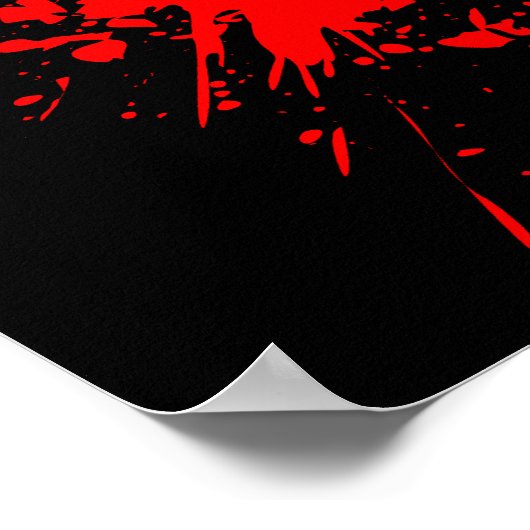 Bowling splatz poster (Ecke)