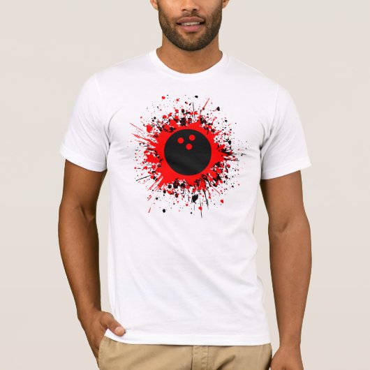 Bowling splatz T-Shirt (Vorderseite)