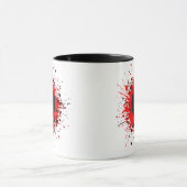 Bowling-Splatzer Tasse (Zentrum)