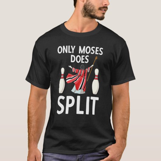 Bowling Split für Bowler T-Shirt (Vorderseite)