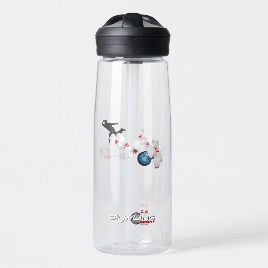 Bowling Sports | 25oz Trinkflasche (Vorne)