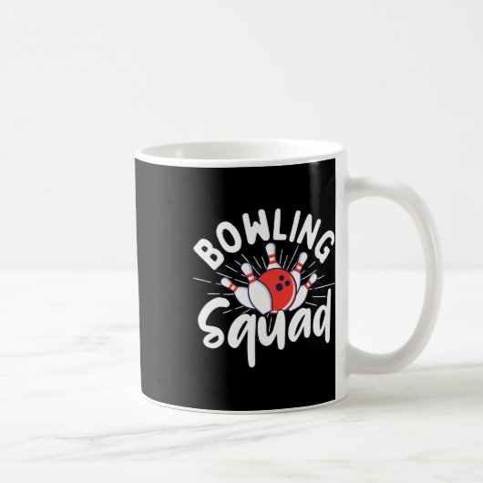 Bowling Squad - Bowler Bowling Kaffeetasse (Rechts)