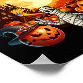 Bowling Squad Halloween Horror Ausrüstung als Mama Poster (Ecke)