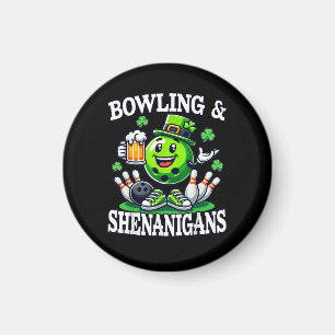 Bowling St. Patrick's Day Schabernack Magnet