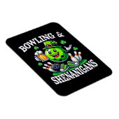 Bowling St. Patrick's Day Schabernack Magnet (Rechte Seite)