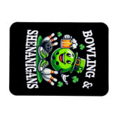 Bowling St. Patrick's Day Schabernack Magnet (Horizontal)