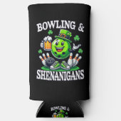 Bowling St. Patrick's Day Schabernack Selters Dosenkühler (Vorderseite)