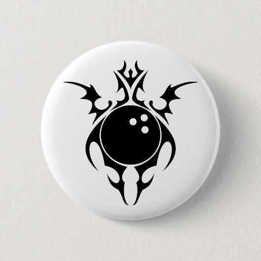Bowling Stamm. Button (Vorderseite)
