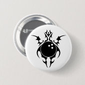 Bowling Stamm. Button (Vorne & Hinten)