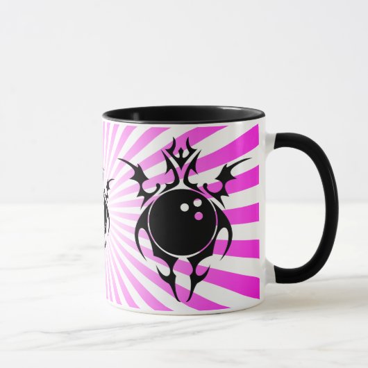 Bowling Stamm. Tasse (Rechts)