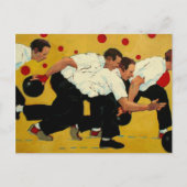 Bowling Stampede Postkarte (Vorderseite)