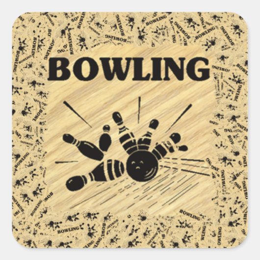 BOWLING Stickers (Vorderseite)