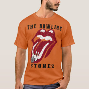 Bowling Stones Funny America Flag Bowling Lov T-Shirt