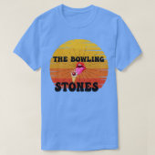 Bowling Stones Parody Funny Bowling T-Shirt (Design vorne)