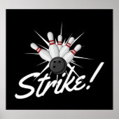 Bowling streik! poster (Vorne)
