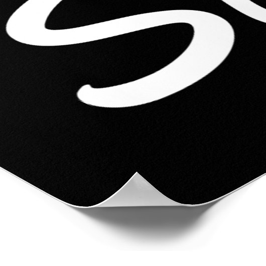 Bowling streik! poster (Ecke)