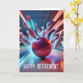 Bowling Streit um das Ruhestand Karte (Gelbe Blume)