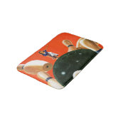 Bowling Strike Badematte (Schrägansicht)