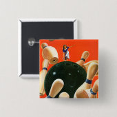 Bowling Strike Button (Vorne & Hinten)