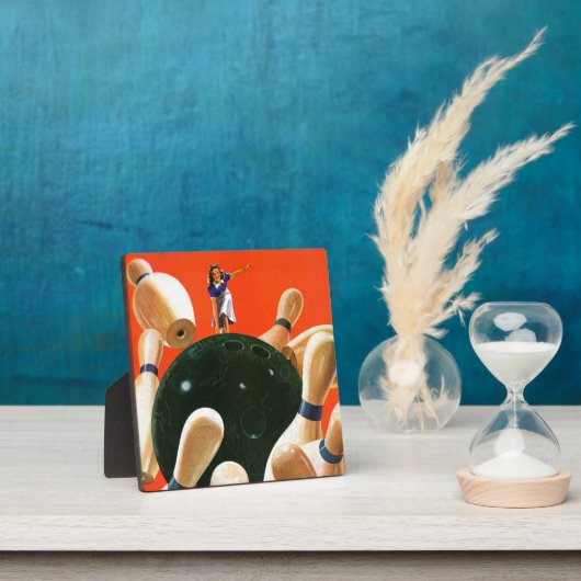 Bowling Strike Fotoplatte (InSitu)