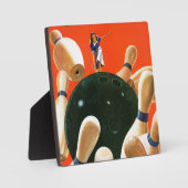 Bowling Strike Fotoplatte (Vorderseite)