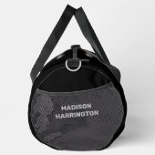 Bowling-Strike für benutzerdefinierten Text Duffle Bag (Rechts)