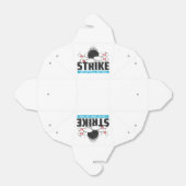 Bowling-Strike für benutzerdefinierten Text Geschenkschachtel (Ungefaltet)