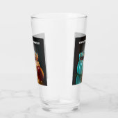 Bowling-Strike für benutzerdefinierten Text Glas (Rechts)