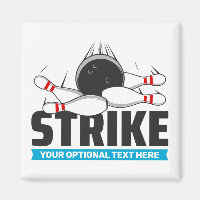 Bowling-Strike für benutzerdefinierten Text