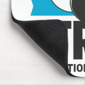 Bowling-Strike für benutzerdefinierten Text Mousepad (Ecke)