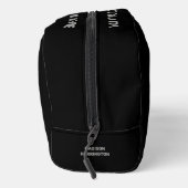 Bowling-Strike für benutzerdefinierten Text Waschbeutel (Rechts)